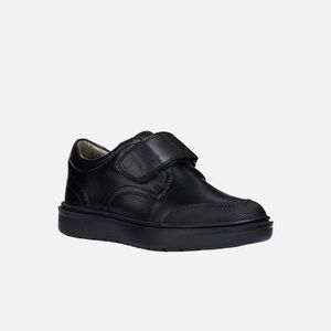 Kids Black Shoes with Velcro